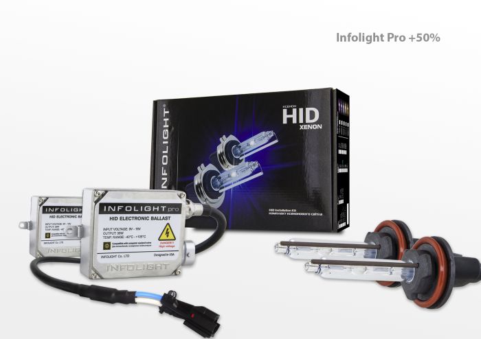 Комплект ксенона Infolight Pro +50% H11 6000K