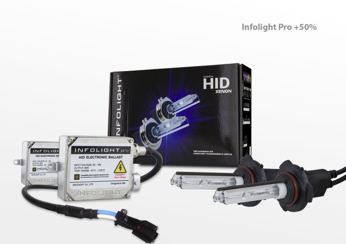 Комплект ксенона Infolight Pro +50% HB3(9005) 4300K