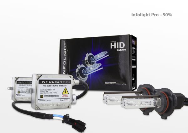 Комплект ксенона Infolight Pro +50% HB4(9006) 6000K