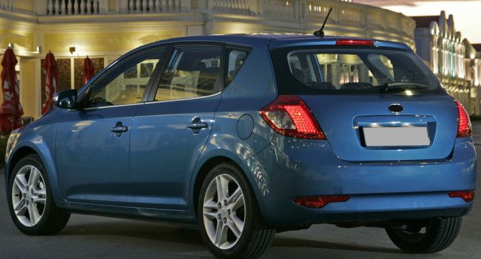 Окантовка окон Нержавеющая сталь (4 шт.) для Kia Ceed 2007-2012 гг