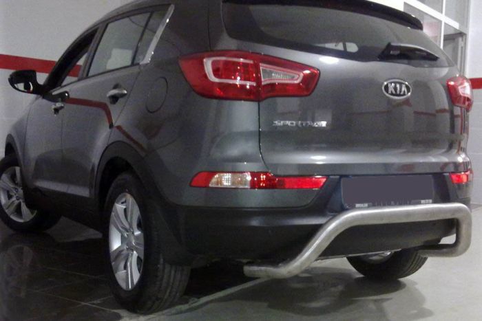 Задняя дуга AK007 (нержавейка) для Kia Sportage 2010-2015 гг