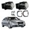 Комплект Bi-LED линз Audi A6 C6 Рестайлинг (Xenon без AFS) 2009-2011 EA Light X10 82W с переходными рамками
