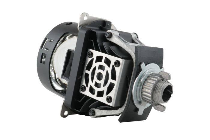 Комплект LED Bi-линз EA Light X H5 3" 24V — 5700K, ближний/дальний свет, улучшенный дальний