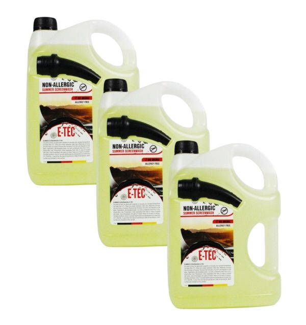 Комплект склоомивача літній нон-алергік Е-ТЕС № 3 кан. п/е 4 л