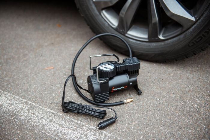 Автокомпресор 35л/хв Poputchik 7 АТМ/100PSI
