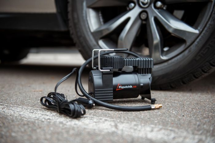 Автокомпресор 40л/хв, Автостоп з цифровим манометром, 10 АТМ/150PSI