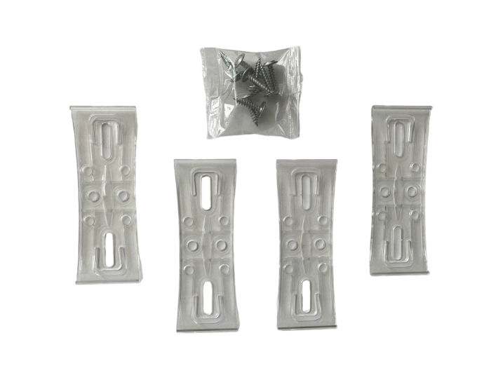 Автомобільні рамки-невидимки RedHill комплект на одне авто прозорі (24-054-IS)