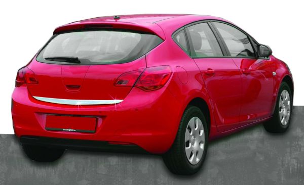 Накладка на багажник нержавейка для Opel Astra J 2009-2015 гг