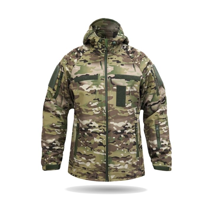 Куртка Windproof Softshell ветрозащитная, водостойкая, флис 320 г/м²