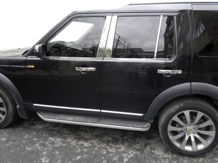Окантовка окон Нержавеющая сталь (4 шт.) для Land Rover Discovery IV 2009-2017 гг