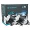 LED би-линза 2.5" X2 40/50W 12V 5500K CSP — компактная автолинза с ярким ближним и дальним светом