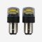 Светодиодные LED лампы 1157 (BAY15d) EA Light X 16SMD 360° белые двухконтактные в стопы и габариты