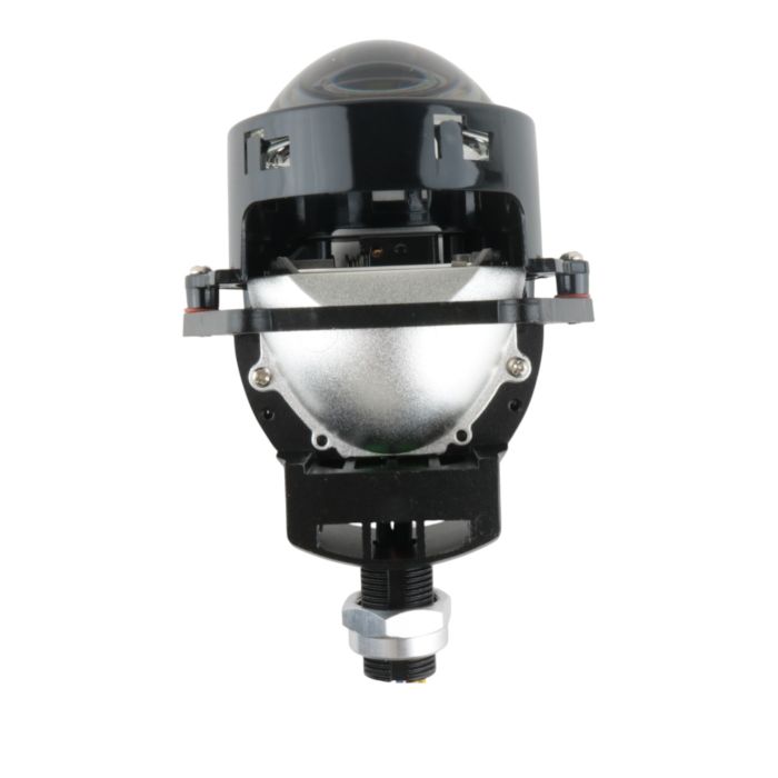 LED линза 3" ZY-4 Bi-LED 52/60W 24V, 5700K, с ангельскими глазами (комплект)