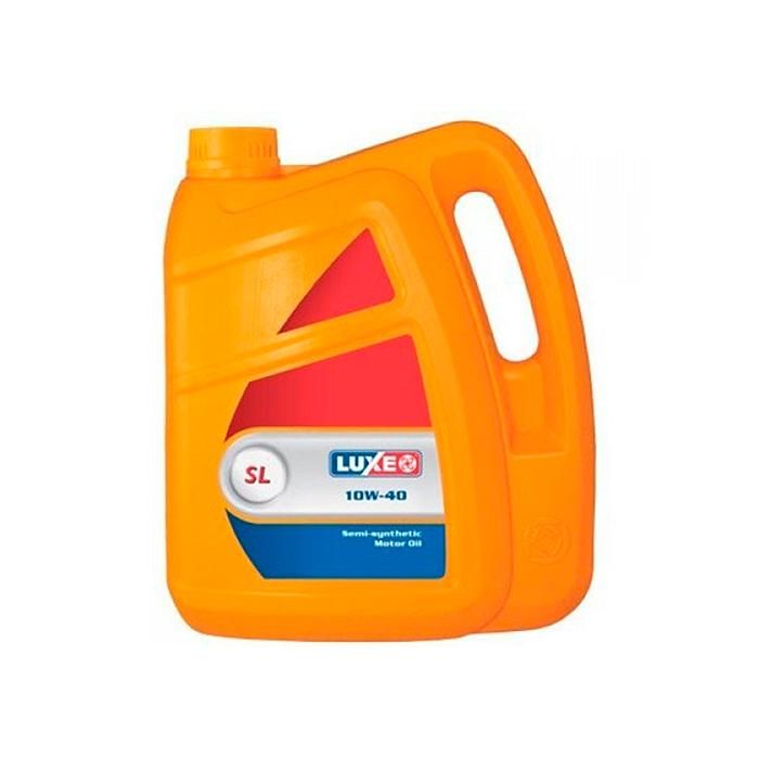 Олива моторна напівсинтетична LUXE 10W-40 SL 5л