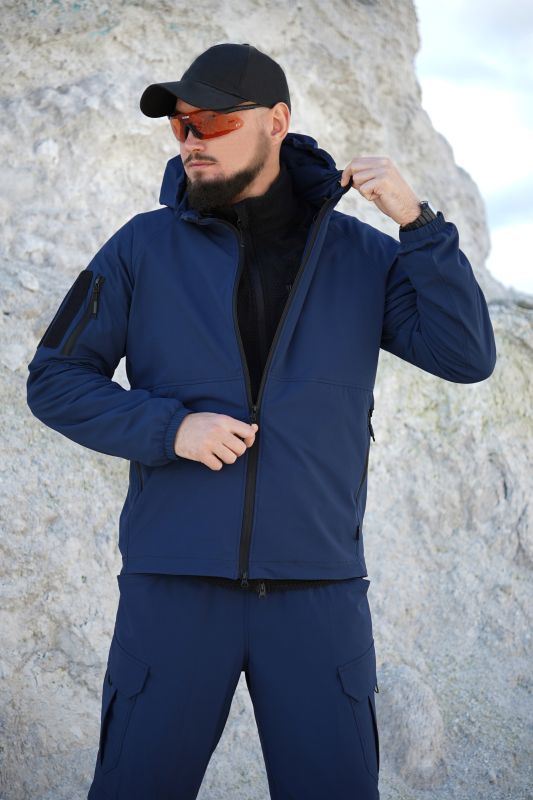 Militex Тактическая Куртка 4WSTRETCH, цвет синий, размер XL
