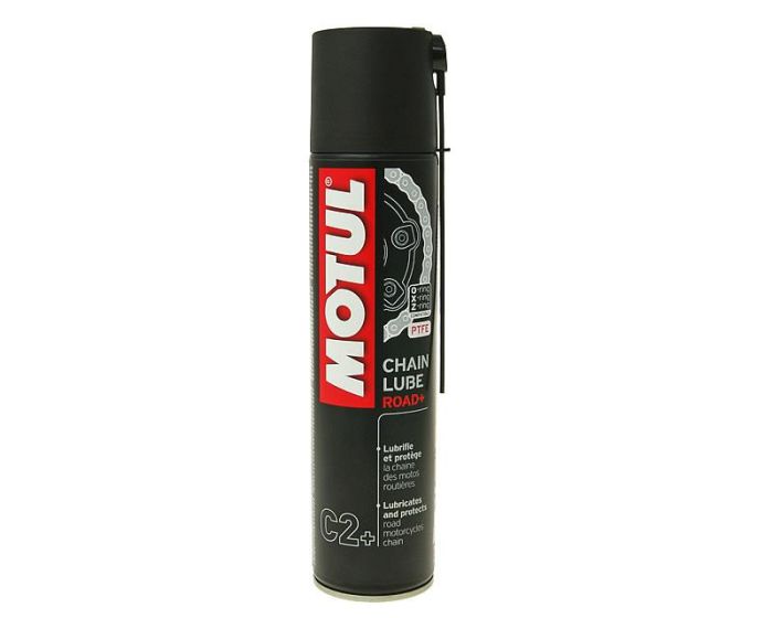 Смазка цепи Motul C2+ Chain Lube Road+ (400мл) Clear