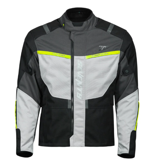 Мотокуртка Seventy JT83 Tonale Black Grey Yellow XL