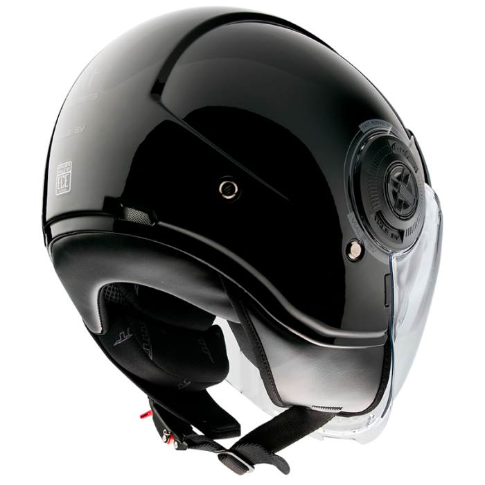 Мотошолом MT VIALE SV S Solid Gloss Black L