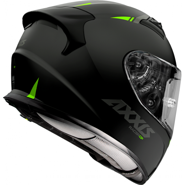 Мотошолом AXXIS RACER GP SV FIBER B3 MATT Yellow XL