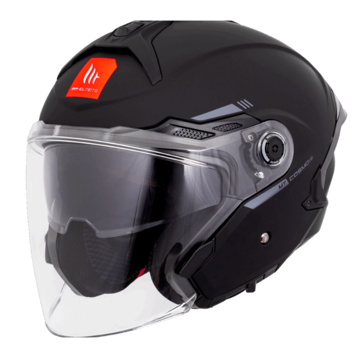 Мотошолом MT Cosmo SV Solid Matt Black M