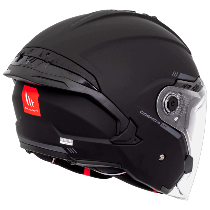 Мотошолом MT Cosmo SV Solid Matt Black M