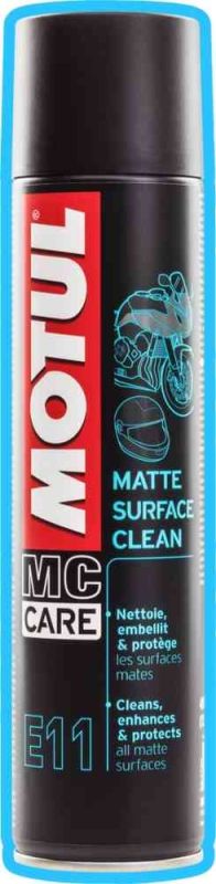Средство по уходу за матовыми поверхностями Motul E11 Matte Surface Clean (400мл)