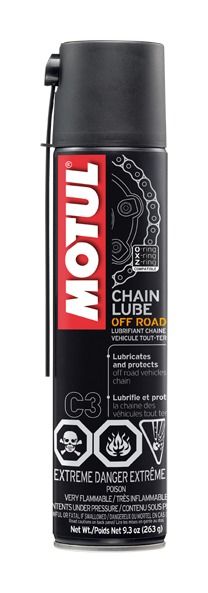 Смазка цепи Motul C3 Chain Lube Off Road (400мл) Clear