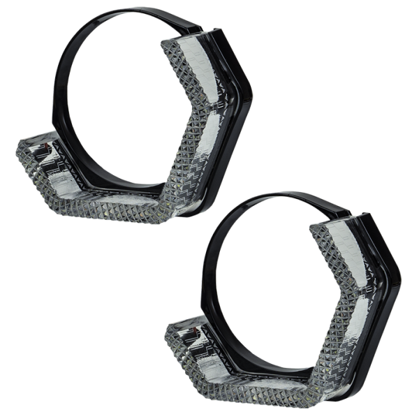 Маска декоративна для автомобільних фар DriveX MS i8-V30 APP 3.0" DRL RGB к-т.  з вбудованою підсвіткою