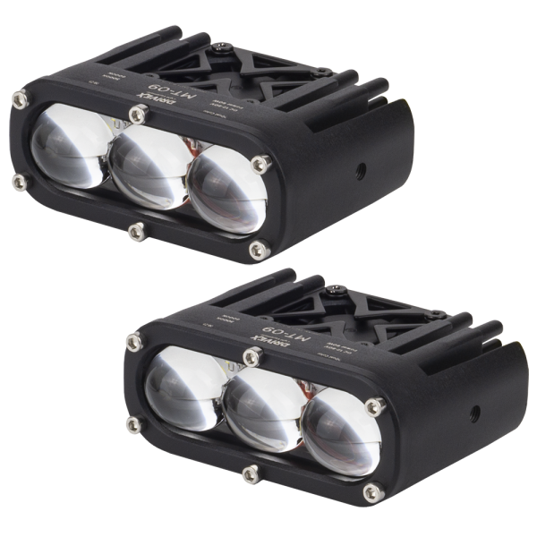 Фара світлодіодна протитуманна DriveX WL MT-09 H/L Dual 60W 3K/6K 12-80V STM к-т