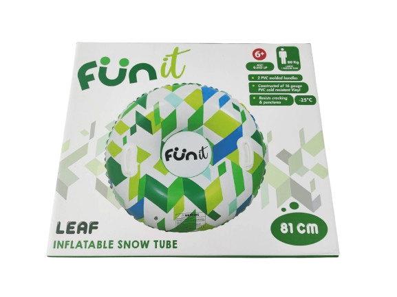 Надувний тюбінг "LEAF" 81 см, зелений