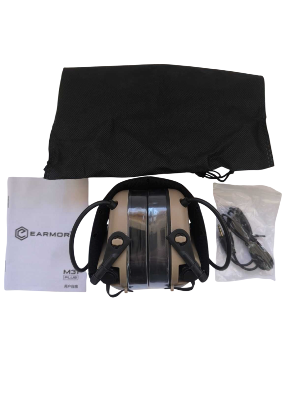 Тактические наушники EARMOR M31 PLUS Койот