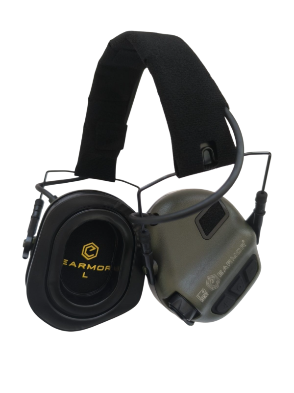 Тактические наушники EARMOR M31 PLUS Олива