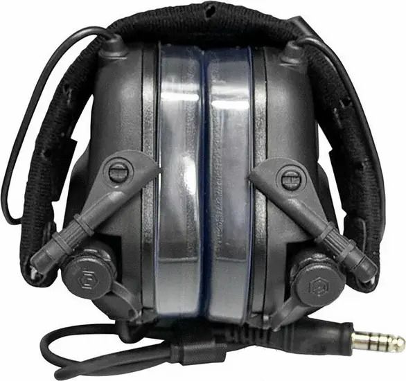 Тактические наушники EARMOR M32 с универсальным креплением Черный