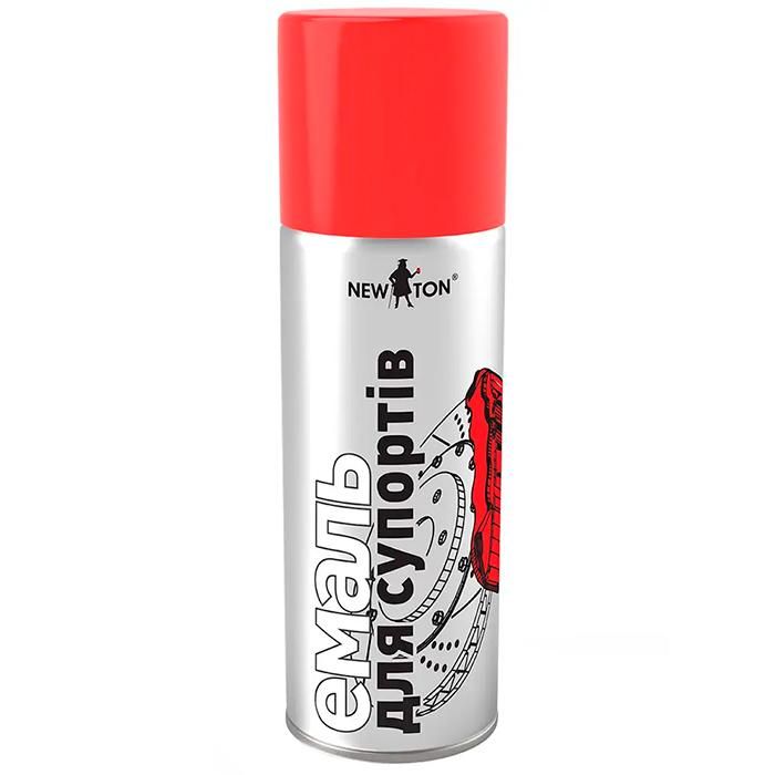 Фарба для супортів та гальмівних дисків аерозольна NEW TON Червона 400мл