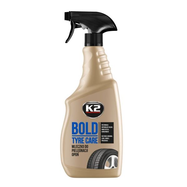 Очисник шин K2 Bold Tyre Care / K20022 / EK1572 700 мл (12шт/уп)
