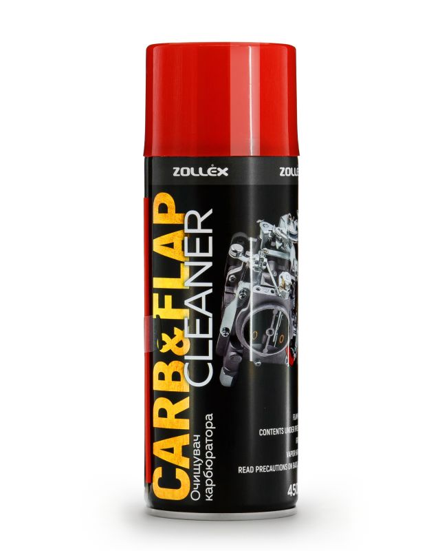 Очисник карбюратора Zollex Carb and Flap Cleaner 450мл