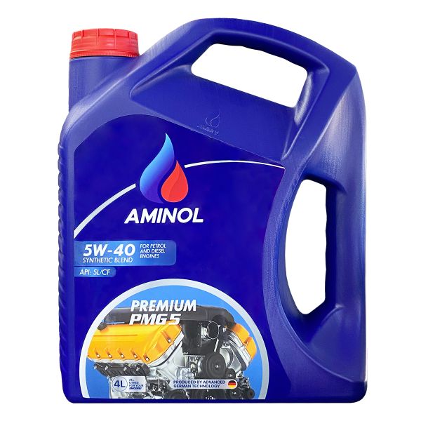 Олива моторна синтетична Aminol 5W-40 Premium PMG5 4л (5 шт в уп)