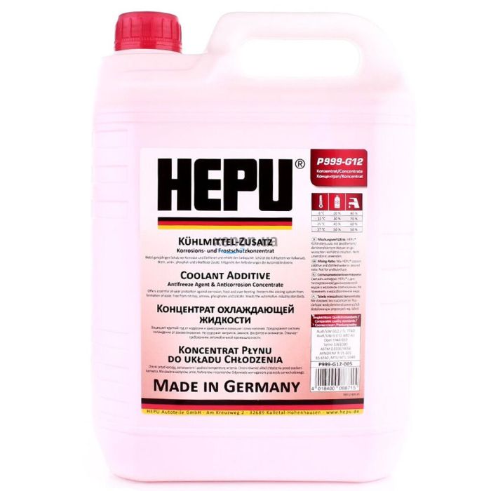 Hepu Antifreeze Красный G12