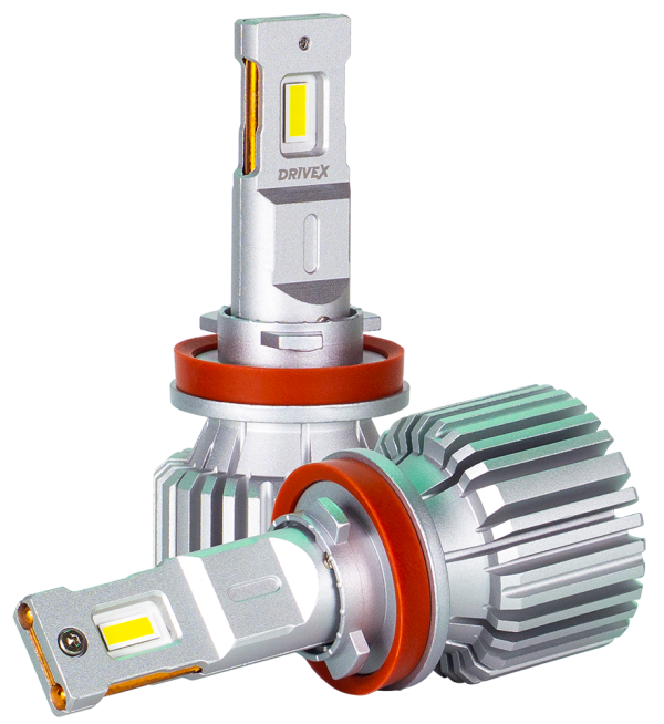 Купити потужні лампи від українського виробника DriveX PA-09 H11 42W(2*21W) 9-32V 6K LED