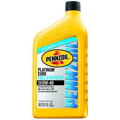 Pennzoil Platinum Euro 0W-40
