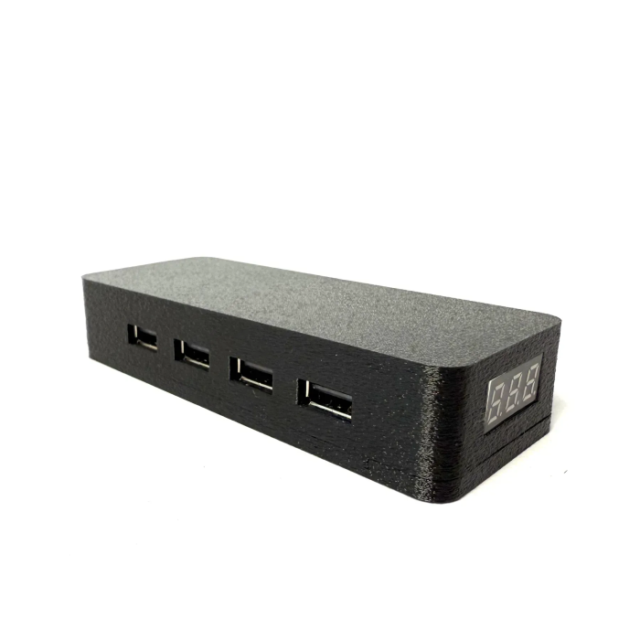 Переходник блок питания для зарядки телефона от fpv батареи 4 USB выхода Kiborg
