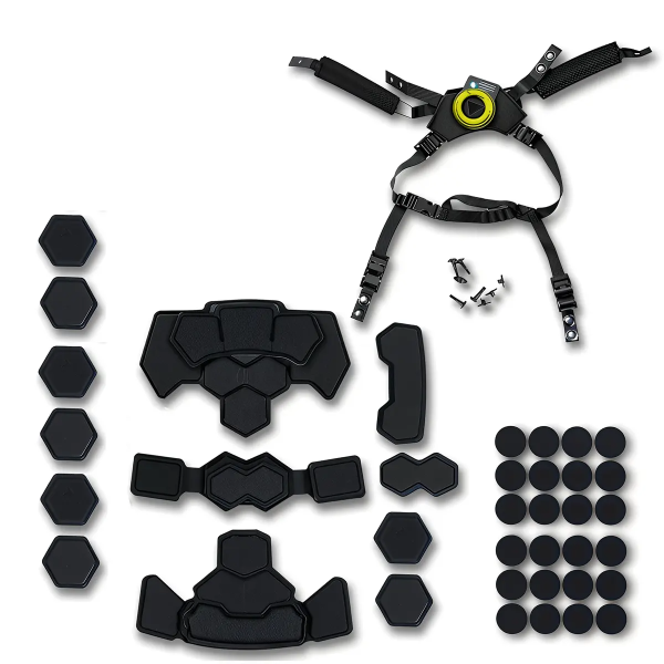 Подвесная система + подушки для шлема Team Wendy Cam Fit (R) GEN.4 Черная
