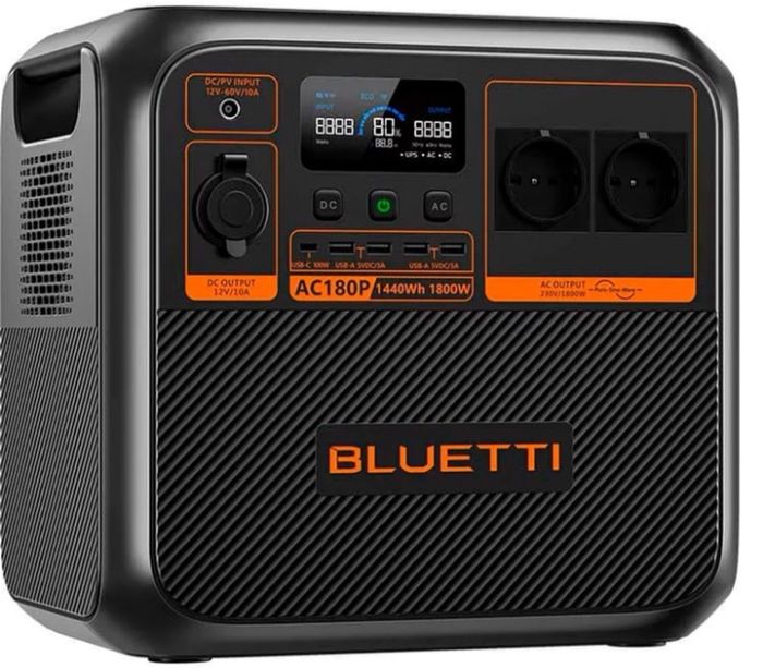 Портативна зарядна станція BLUETTI AC180P 1800W / 1440Wh