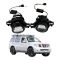 ПТФ LED линзы Nissan Pathfinder R51 2005-2014 противотуманные фары 90W бело-желтые СТГ A1