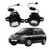 ПТФ LED линзы Nissan Tiida C11 2007-2014 противотуманные фары 90W бело-желтые СТГ A1 (2 шт.)