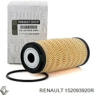 Renault Фильтр масла 152093920R