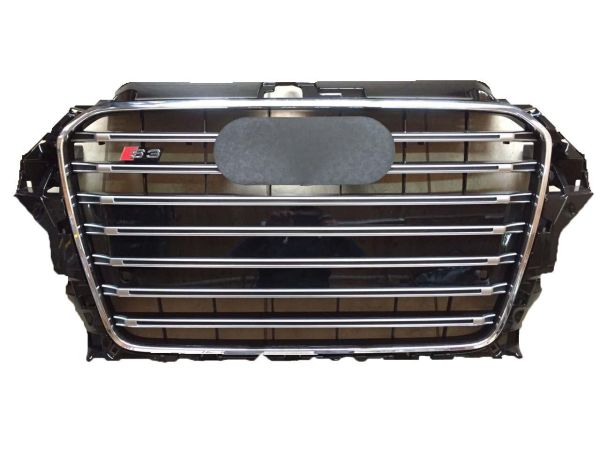 Решетка радиатора Audi A3 стиль S3 (12-16 г.в.)