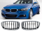Решетка радиатора BMW F30 / F31 черная + хром рамка