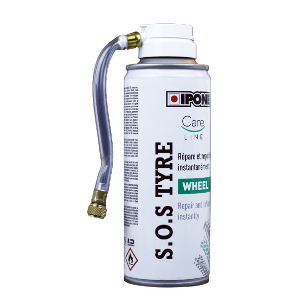 Средство быстрого ремонта и накачивания шин Ipone Sos Tyre Spray (200мл)