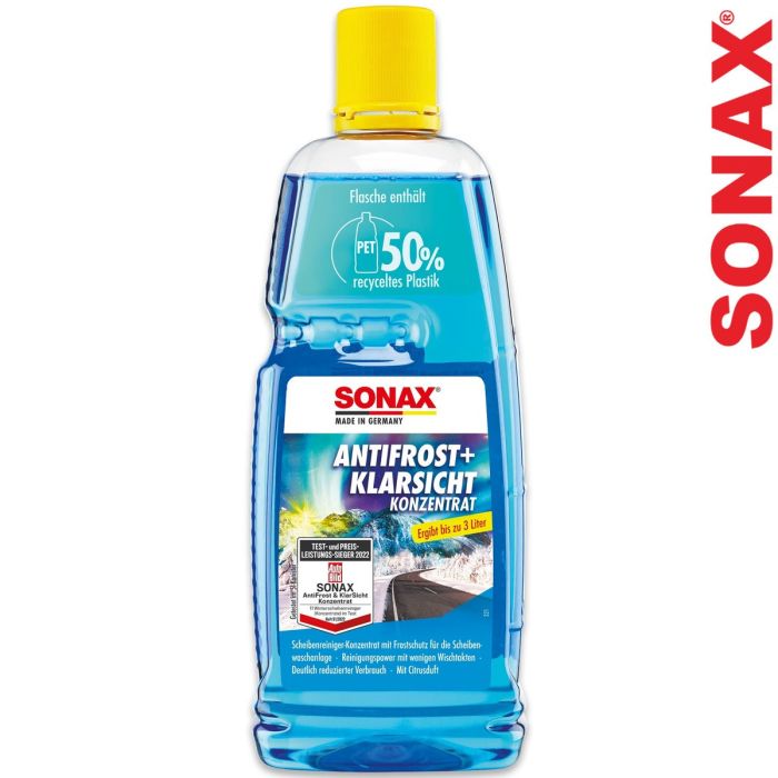Концентрат омивача скла зимовий -70 ° С 1 л SONAX Antifrost + Klarsicht Konzentrat (332300)